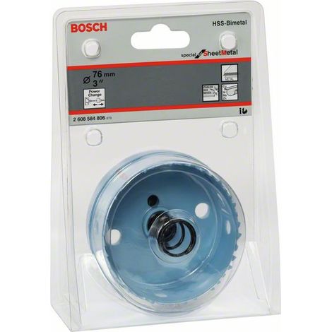Bosch Lochsäge Sheet Metal 76 mm, 3"