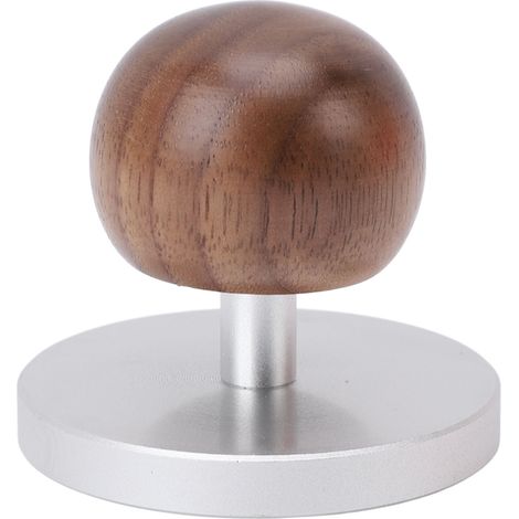 Doseur de café avec manche en bois, uniforme professionnel, petit outil de bourrage pour café à domicile 51mm/2 pouces (1/5)