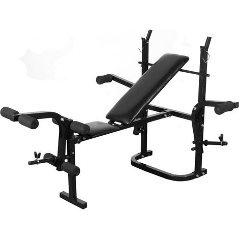 Banco de musculación completo multiposición para deporte fitness y culturismo (0702052) (1/5)