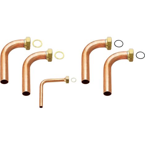 Vaillant Kit d'installation 90 degrés pour flexoCOMPACT, 0020212718