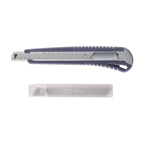 KWB Set taglierino per hobby con 5 lame di ricambio, 9 mm - 26690