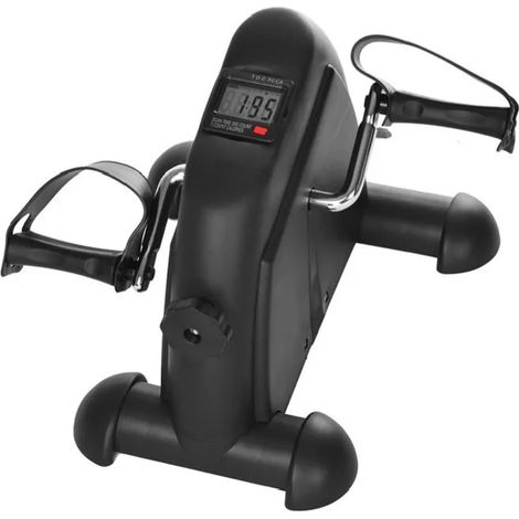 (Noir) Stepper amincissant pour les jambes des seniors, stepper de rééducation, appareil de fitness et d'exercice pour la perte de poids (1/5)