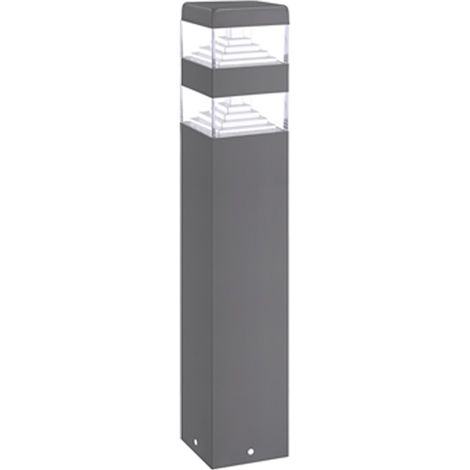 Soporte Piramidal Inoxidable 30 LED SMD 8.5W 12V 40 cm Lumihome® Blanc Neutre (4000 K) - Anthracite (1/2)