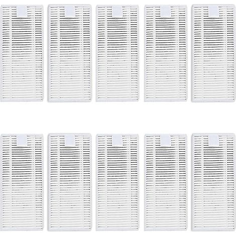 10 Stück HEPA-Filter für Cecotec Conga 4090 Saugroboter-Ersatzteile