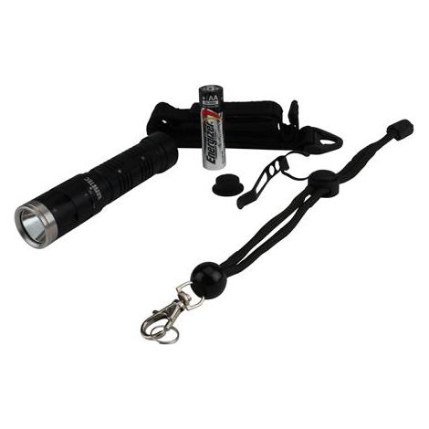 LED-Taschenlampe uniTEC blackline, PRO 100F