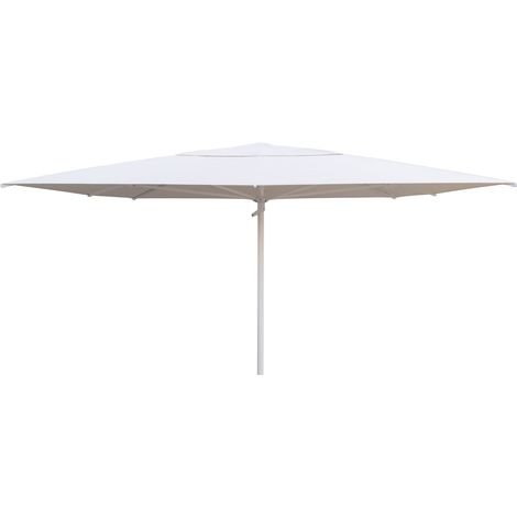 Parasol exterior 400x400 blanco - marfil SICILIA garbar (1/5)