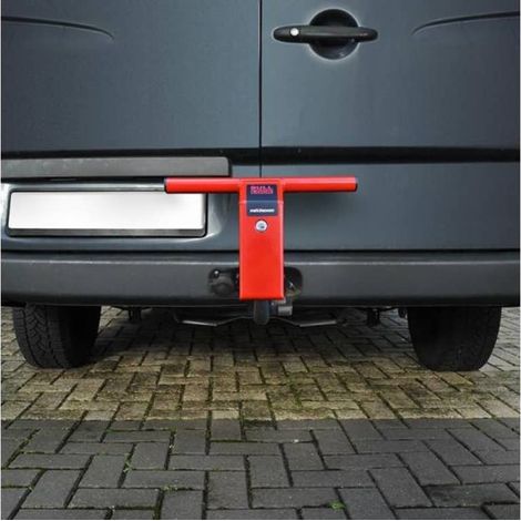 Sicurezza per vano di carico Bull-Lock 2 in acciaio, verniciato a polvere L410xP100xH260mm G.4,7kg rosso (1/3)