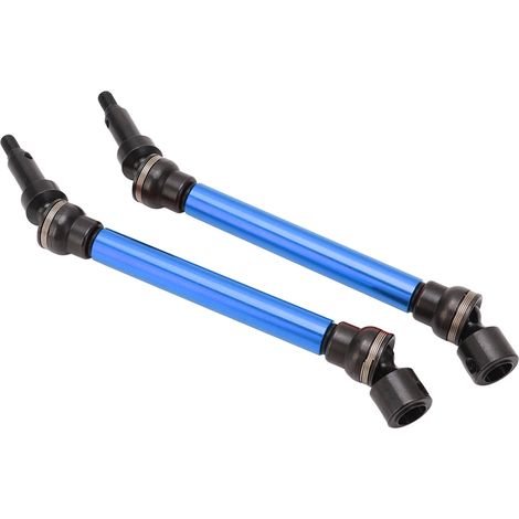 Arbre de transmission avant et arrière CVD pour voiture RC Arrma 1/8 Kraton 4S - Pièces de mise à niveau bleu foncé (1/5)