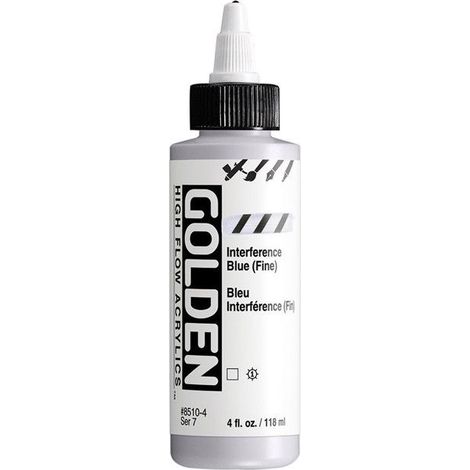 GOLDEN 119 ml HIGH FLOW Bleu Interference (Fin) - S7