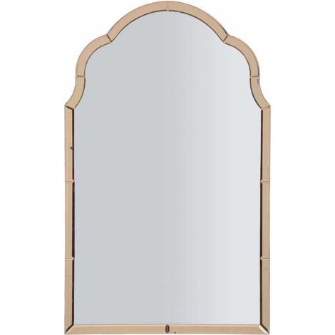 Miroir en MDF rose Tangier 62 x 1 x 100 cm (1/4)