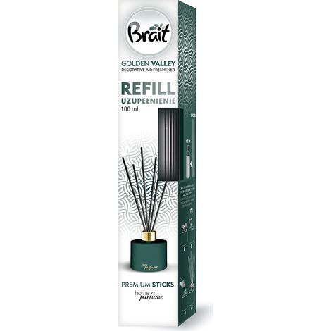Brait Home Parfum Dekoratives Duftöl mit Nachfüllstäbchen Golden Valley 100 ml
