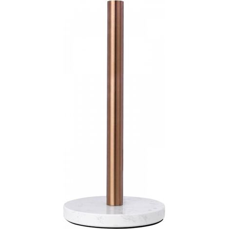 Porte-essuie-tout sur pied avec base en marbre pour cuisine et salle de bain(Bronze) (1/4)