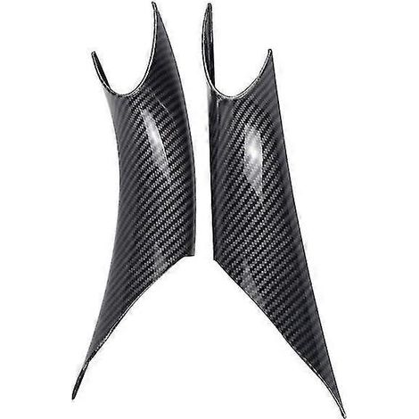 Lot de 2 poignées de porte intérieures de protection en ABS pour BMW Série 3 et 4 F30 F35 (2012-2018) - Style fibre de carbone (1/5)