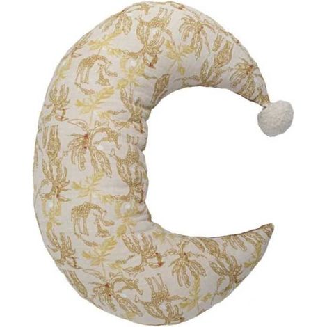 Half moon baby cushion Beige 30x40 cm (1/3)