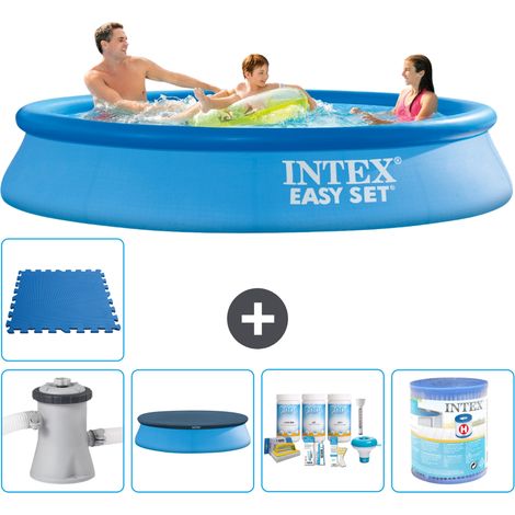 Intex Piscina Easy Set Rotonda - 305x61 cm - 8-pezzi  S40833 (1/5)