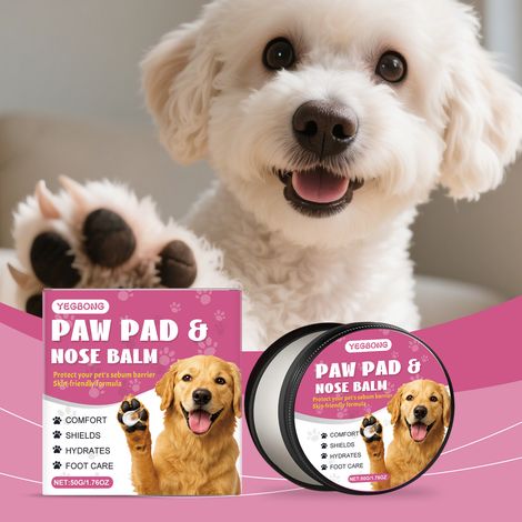 Crème douce pour les coussinets des chiens, hydrate et adoucit les pattes de votre animal - 50 g (1/5)