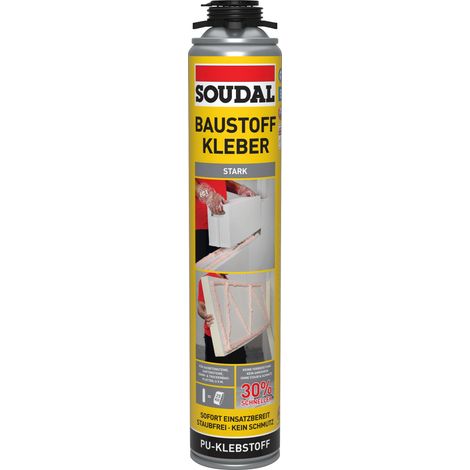 Soudal B2 Baustoffkleber 750 ml Innen und Außen Baukleber Montagekleber