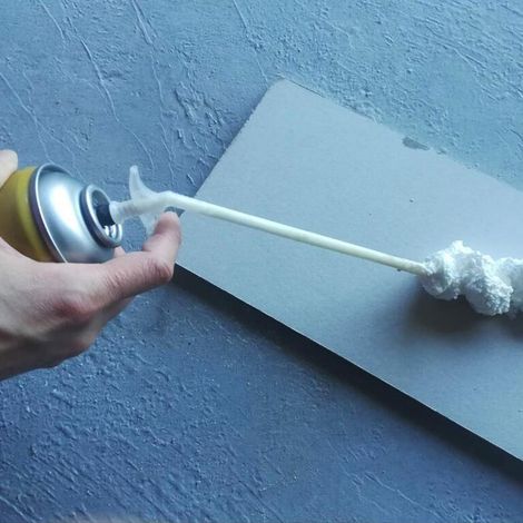 Tube De Pulvérisation Pour Mousse Isolante - Embout De Buse En PP - Compatible Avec Canettes De Mousse Polyuréthane - Lot De 5 (1/5)