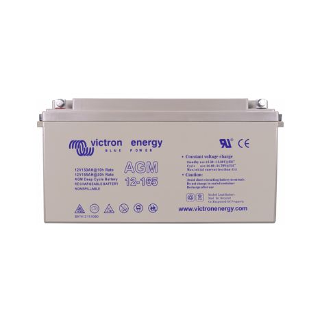 Batería de ciclo profundo AGM 12V/165Ah (M8) Victron Energy