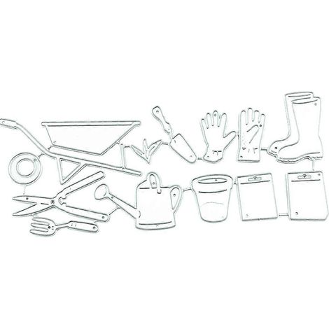 Gießwerkzeug, Metall-Stanzformen, Scrapbooking-Schablone, Stanzformen, Kartenprägung