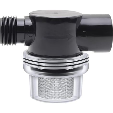 Pipeline Filtre de Pompe à Eau 1/2 Pouce, 50 Mesh Préfiltre pour Pompes de Jardin, Filtre pour Pompe, pour la Maison, le Jardin et la Ferme (1/5)