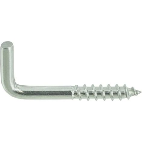 Bisagra de tornillo de acero inoxidable A2, 4x40mm, 6 uds.