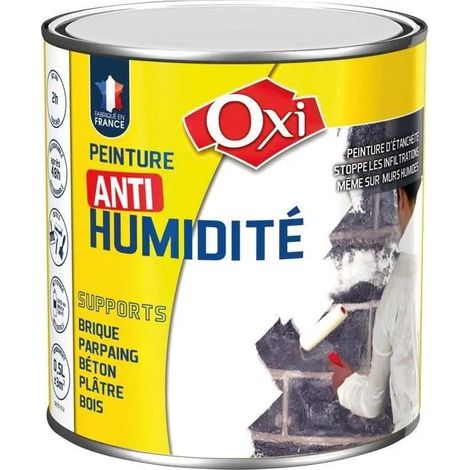 Oxi pittura interna murale bianca opaca 0,5 L