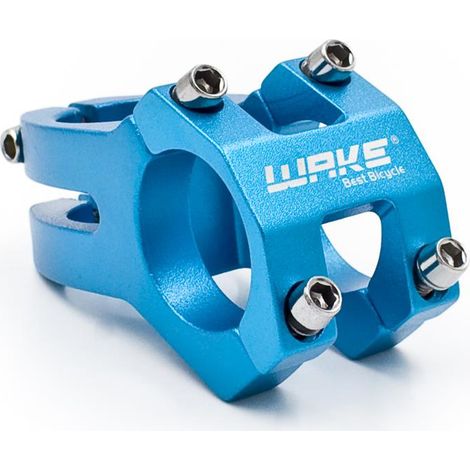 Staffa per manubrio, attacco Wake, 1-1/8", 31,8 mm, lunghezza 45 mm, blu (1/5)