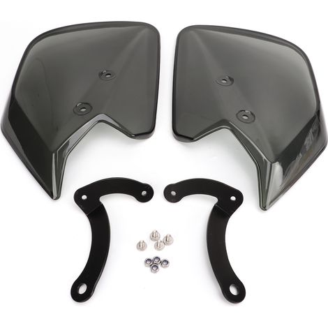Paire de protège-mains fumés pour moto, pare-mains guidon compatible NMAX 125 150 155, XMAX 250 300 400 (1/5)