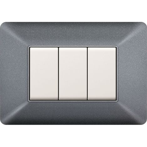 PLACCA EASY MATIX GRIGIO CHIARO 3P- 10,0 pz