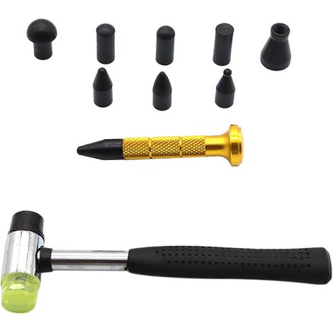 Kits d'outils de débosselage sans peinture pour carrosserie automobile, outils de démontage et de tapotement pour métaux -- (1/5)