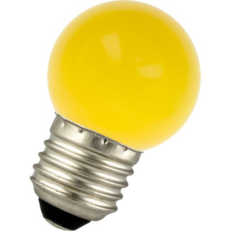 ampoule à led - bailey party - e27 - 1w - jaune - g45 - bailey 80100035279