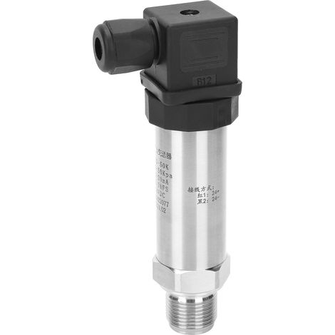 Transmetteur de pression 4-20 mA, capteur à transducteur en silicium diffusé en acier inoxydable, 8-32 V (1/5)