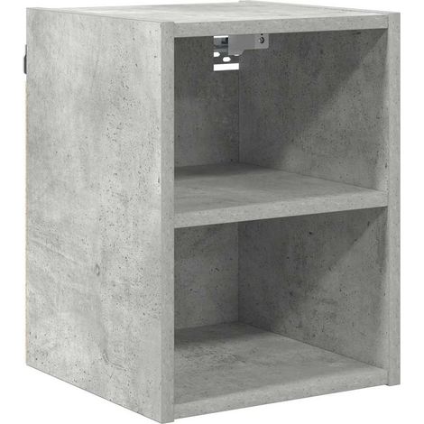 Maison Exclusive - Armadio pensile Grigio cemento 30 x 29,5 x 40 cm