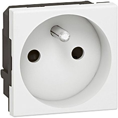 LEGRAND 077113 Prise 2P + TT système français MOSAIC II