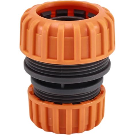 Raccord de tuyau, joint de réparation 3/4" vers DN25, kit d'adaptateur universel rapide en ABS pour tuyaux d'arrosage, robinets et machines à laver (accessoires pour lavage auto) (1/5)
