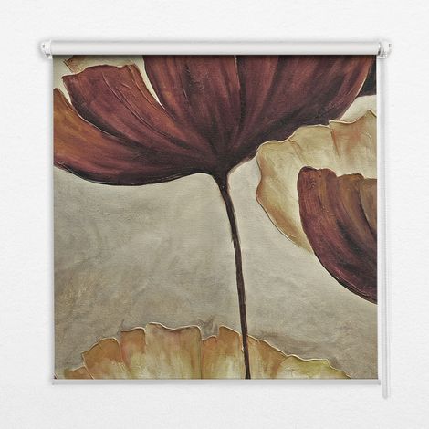 Tenda a Rullo Interna per Finestra - Tenda Filtrante Luce - Tenda Privacy - Tenda Decorativa Rettangolare - Rullo per Interni - (130 cm x 140 cm) - Mobili (1/5)