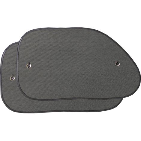 2 Rideaux lateraux ventouse unis 65x38 (1/2)