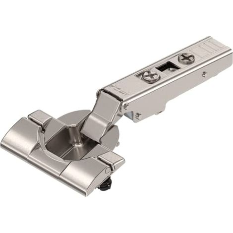 Charnière 110° pour porte en applique - BLUM - INSERTA - Encastrée - Sans ressort - Nickelé