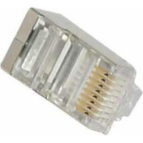Connecteur RJ45 CAT6 blinde - Pack de 10