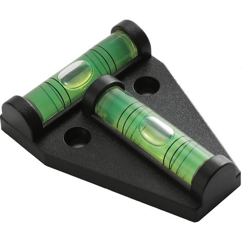 Mini niveau à bulle – Outil de nivellement pour mesurer en déplacement – Meubles de caravane, camping-car, cadres photo, trépied (1/5)