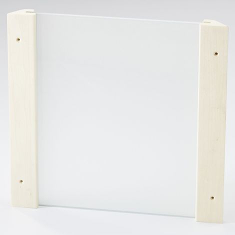 Infraworld Eckblendschirm Design Espe Mini ESG Glas Saunazubehör S2281 (1/5)