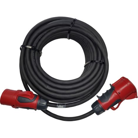 CEE Verlängerungskabel PCE-GRIP 16A 400V 5P 5x2,5mm² 50m