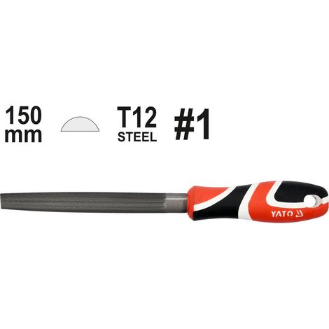 Lima semicircular para metal Yato de 150 mm (YT-62258)