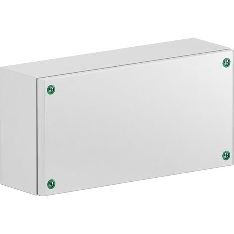 Schneider Electric NSYSBM204012 Gehäuse 400 x 200 x 120 Stahlblech Lichtgrau (RAL 7035) 1 St.