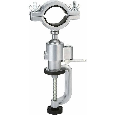 Soporte para taladro eléctrico de 360° – Soporte rotatorio multifuncional para taladro, ideal para reparaciones, compatible con modelos Dremel, construcción y metalurgia. (1/4)