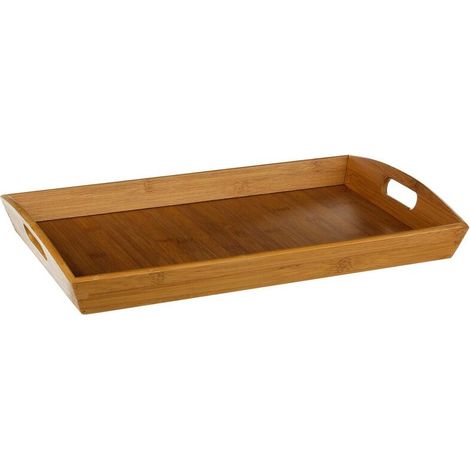Plateau de service en Bois 44 x 29 cm - (1/4)