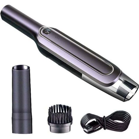 Aspirateur Voiture, Aspirateur a Main sans Fil, aspirateur sans Fil Voiture Portable USB Charge 120W 4000mAh avec Filtre Lavable pour Maison, Bureau, Voiture (1/4)