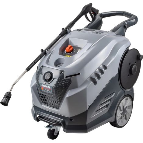 idropulitrice elettrica a caldo comet "scout 150 extra" 150 bar 540 l/h 2700 w (1/4)