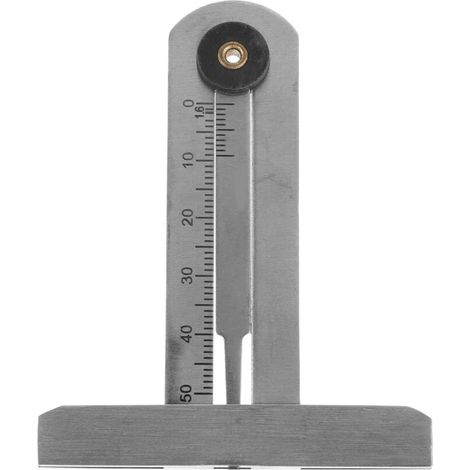 Pied À Coulisse Pneu Acier Inox Vernier Mesure Auto Argenté (1/2)